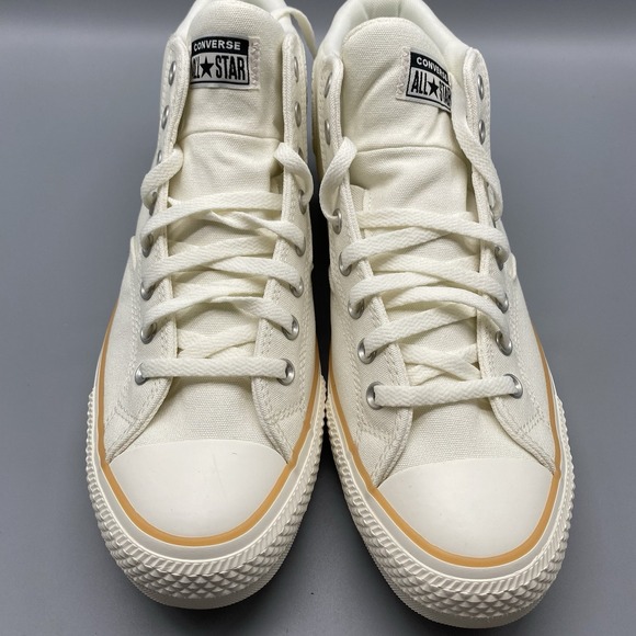 Converse Shoes Mens US 12 Egret Chuck Taylor All Star Malden Street Mid A10513C - Picture 11 of 16